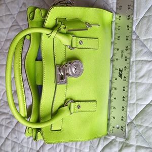 MICHAEL Michael Kors Lime Green Hamilton handbag